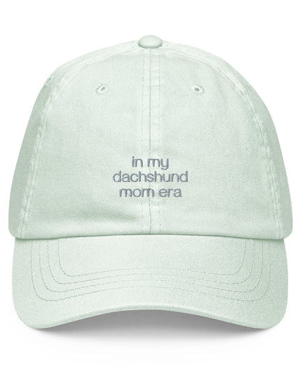 'In My Dachshund Mom Era' Pastel Baseball Hat