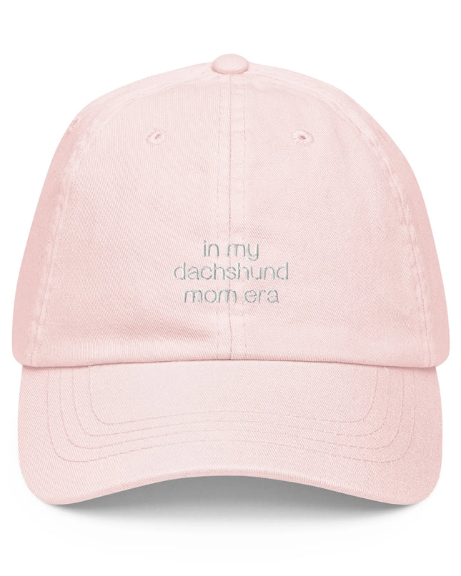 'In My Dachshund Mom Era' Pastel Baseball Hat