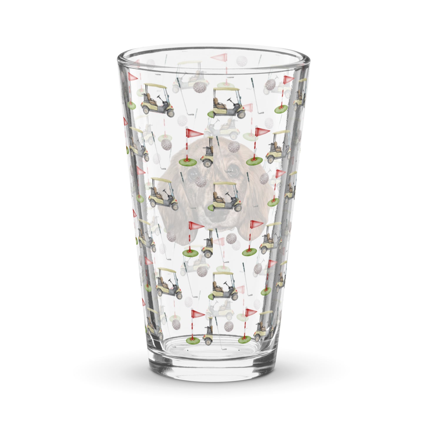 Par-Tee Time Custom Shaker Pint Glass