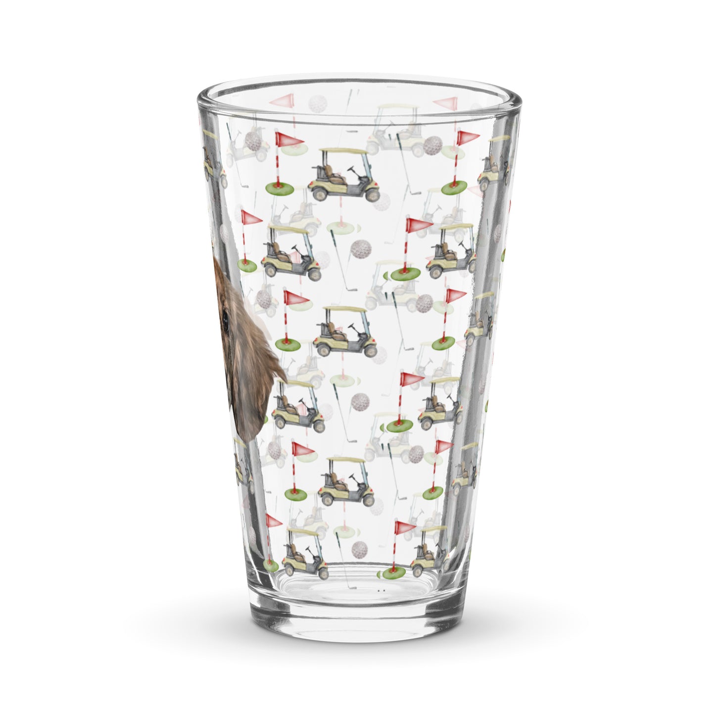 Par-Tee Time Custom Shaker Pint Glass