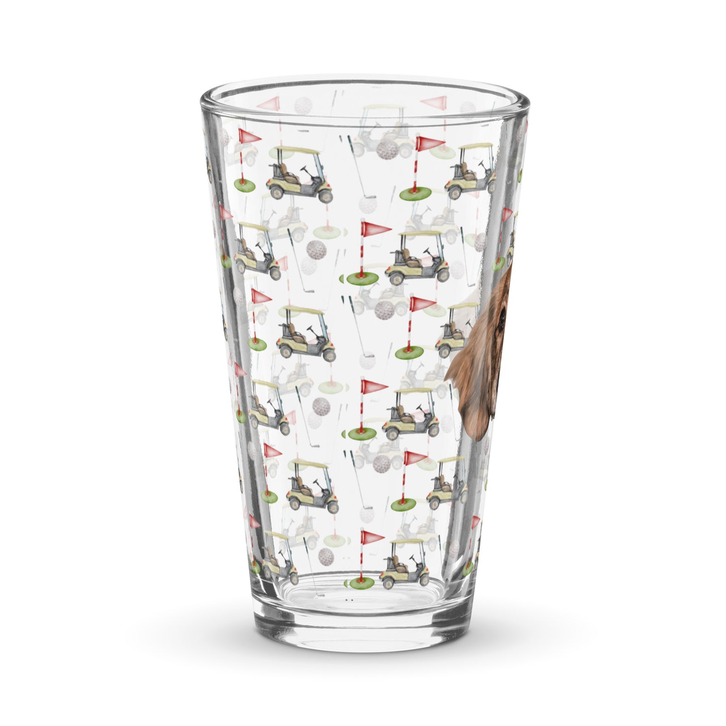 Par-Tee Time Custom Shaker Pint Glass