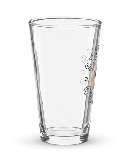 Beer Pint Glass Stay Wild Custom
