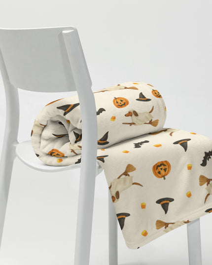 Throw Blanket - Happy Halloweenie