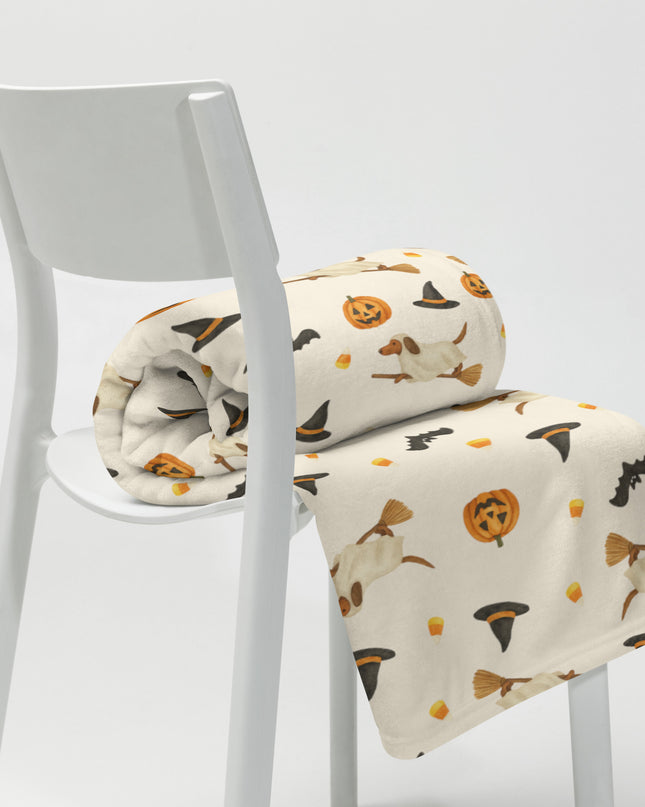 Throw Blanket - Happy Halloweenie