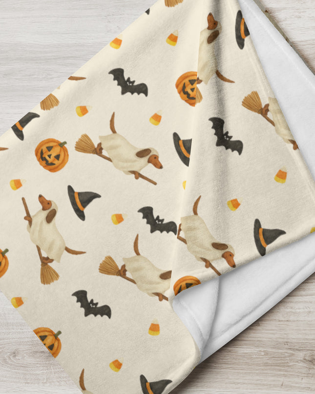 Throw Blanket - Happy Halloweenie