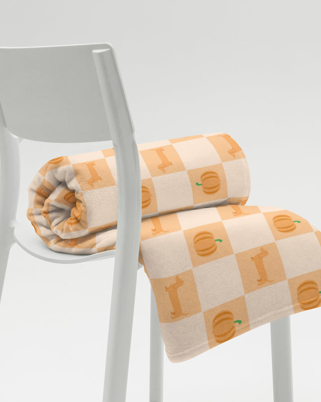 Throw Blanket - Pumpkin Patched Dachshunds
