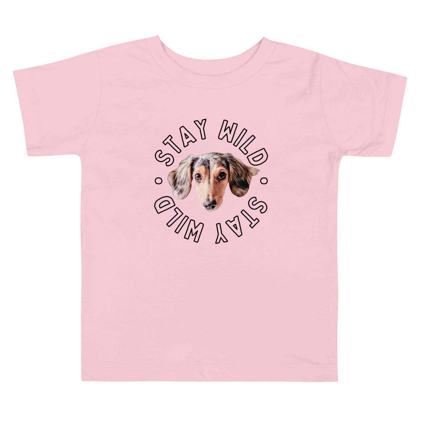 Personalized 'Stay Wild' Toddler Custom Short Sleeve Tee