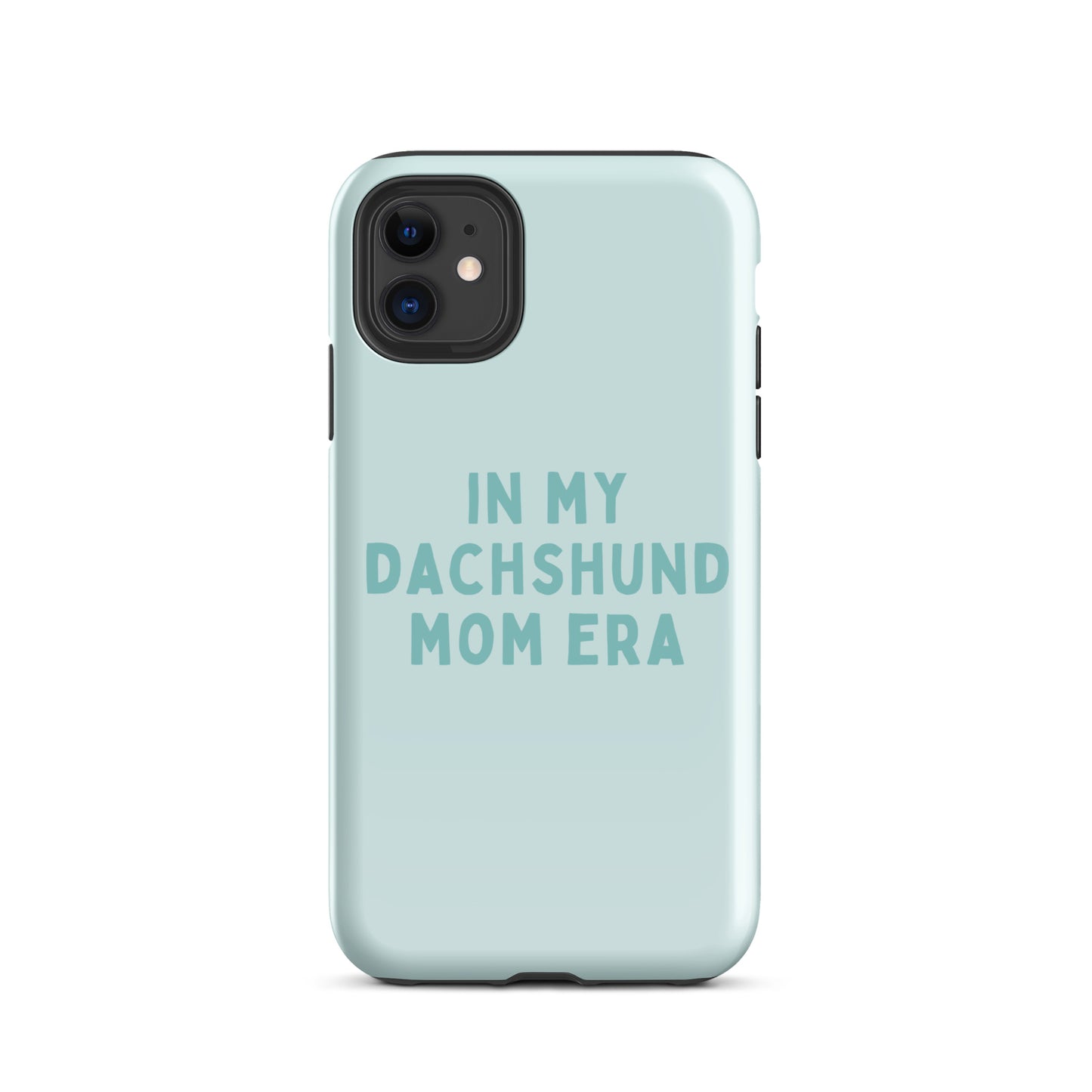 Dachshund Mom Era Turquoise Tough Case for iPhone®