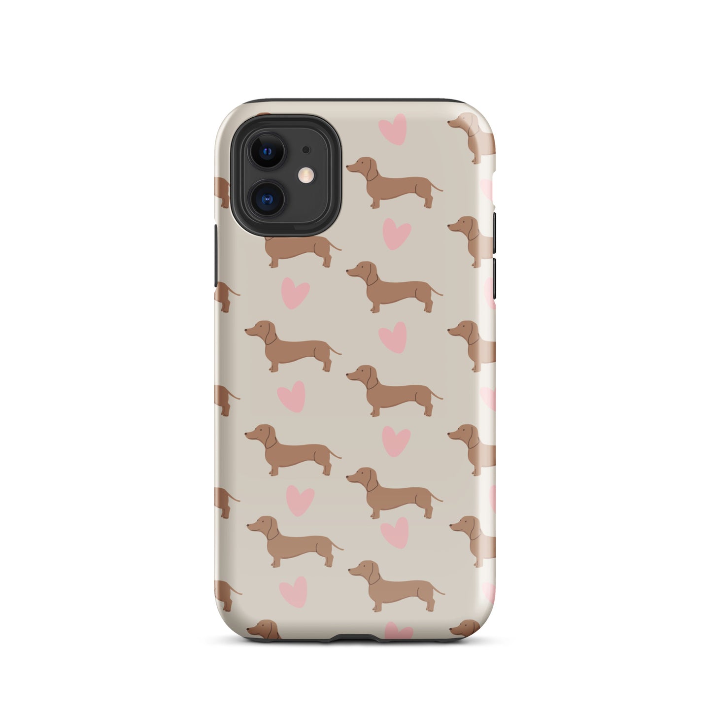 Dachshund Hearts Tough Case for iPhone®