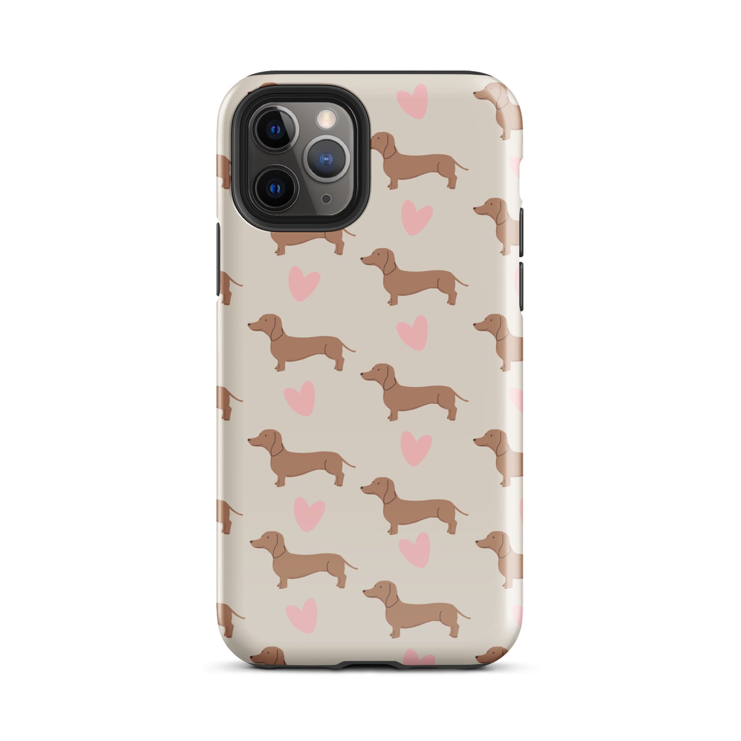 Dachshund Hearts Tough Case for iPhone®