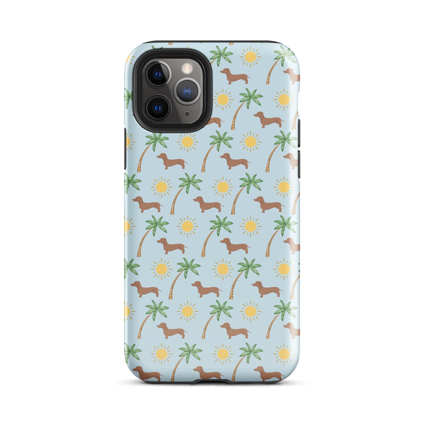 Sunny Palms Dachshund Tough Case for iPhone®