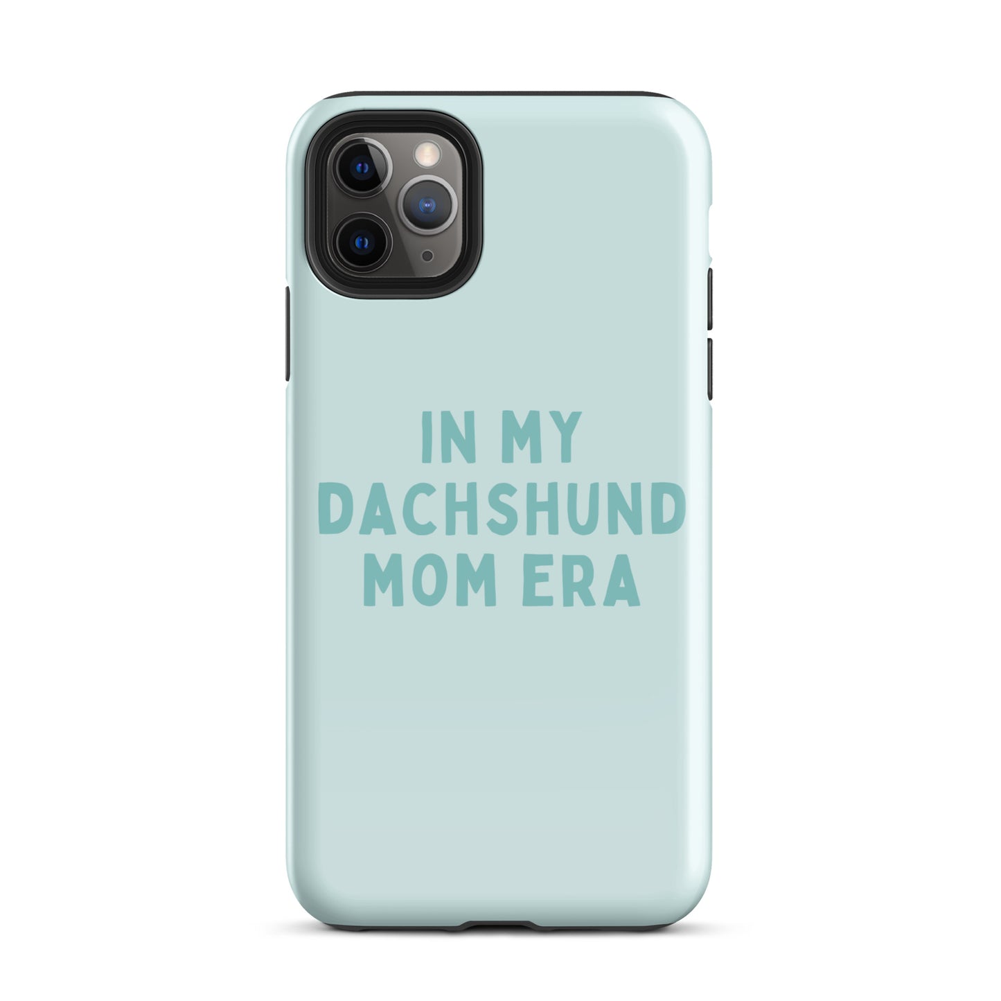 Dachshund Mom Era Turquoise Tough Case for iPhone®