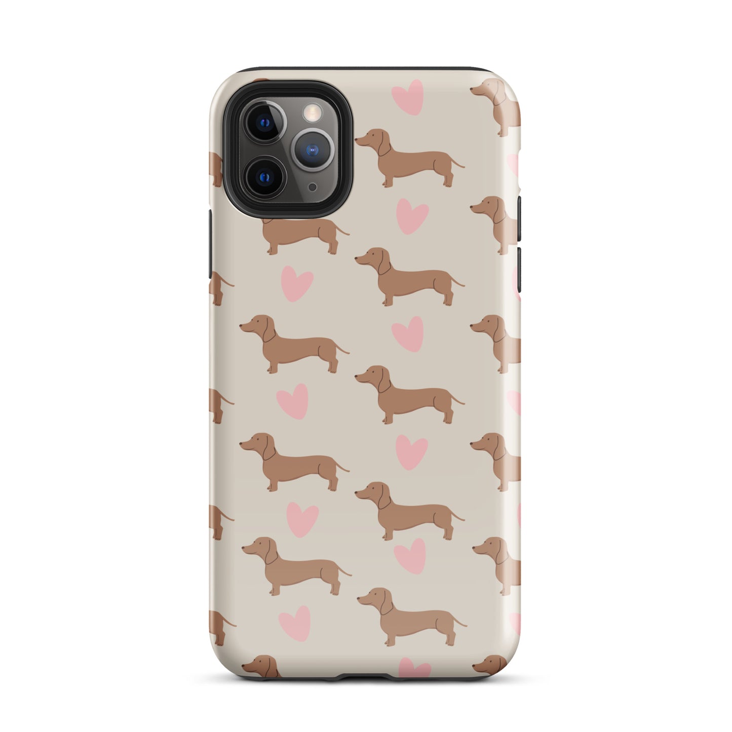 Dachshund Hearts Tough Case for iPhone®