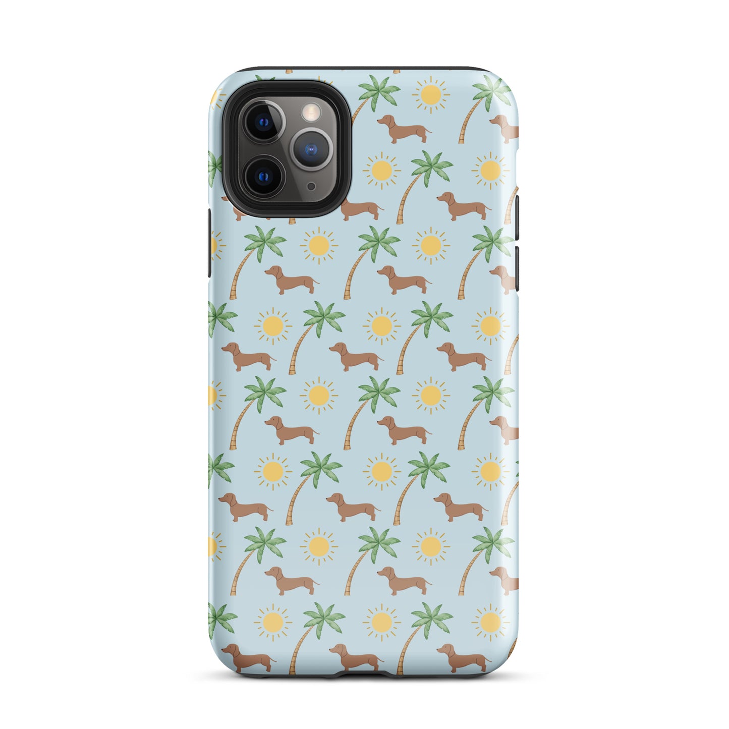 Sunny Palms Dachshund Tough Case for iPhone®