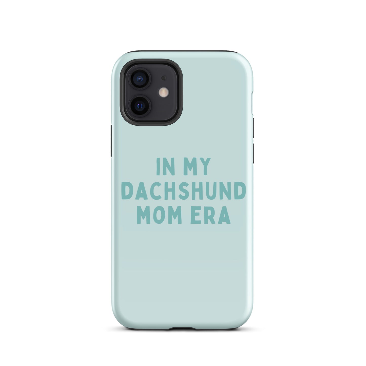 Dachshund Mom Era Turquoise Tough Case for iPhone®