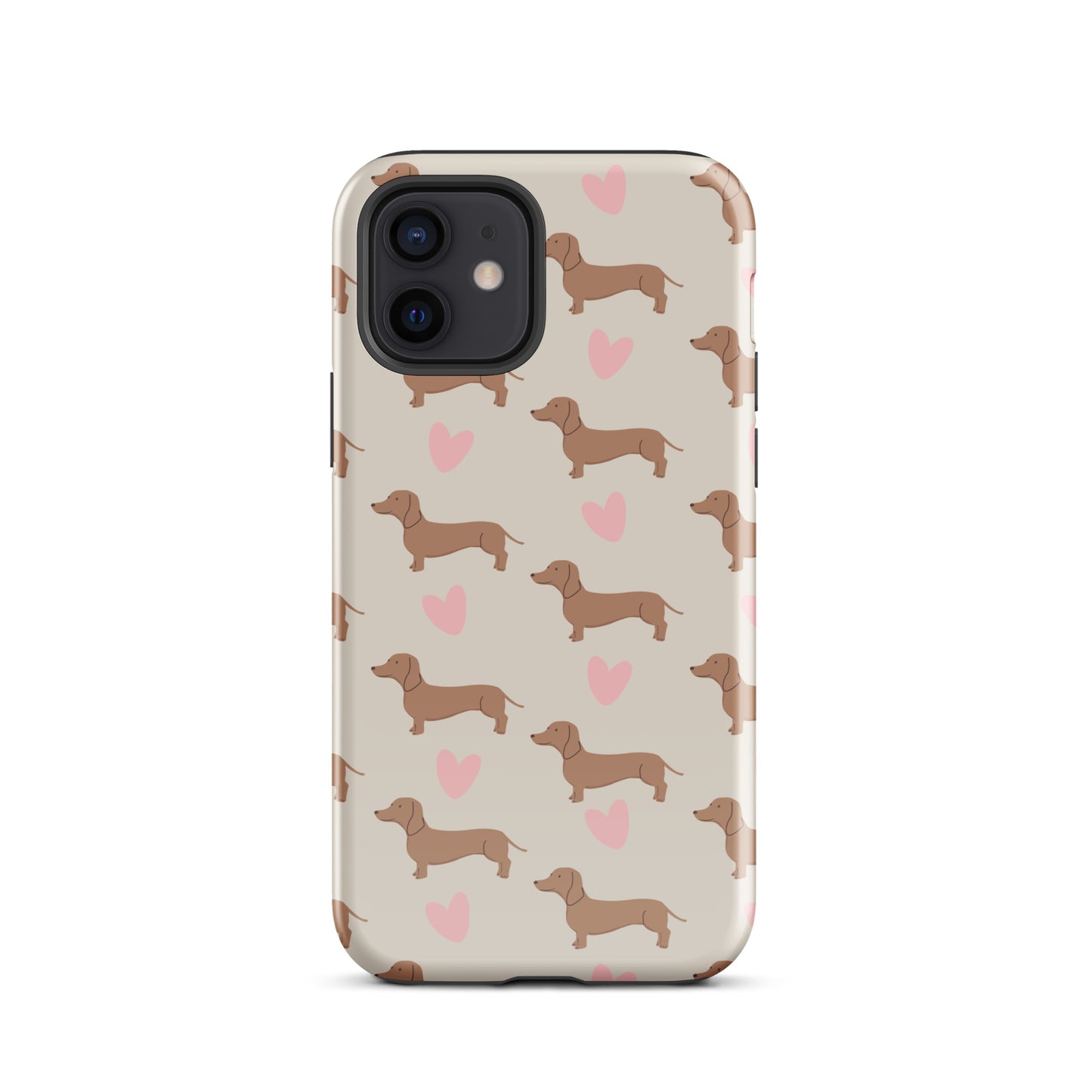 Dachshund Hearts Tough Case for iPhone®