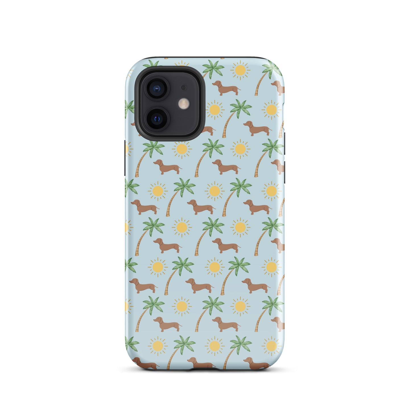 Sunny Palms Dachshund Tough Case for iPhone®