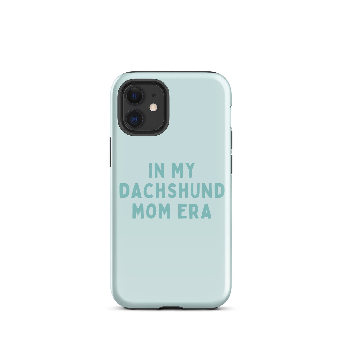 Dachshund Mom Era Turquoise Tough Case for iPhone®