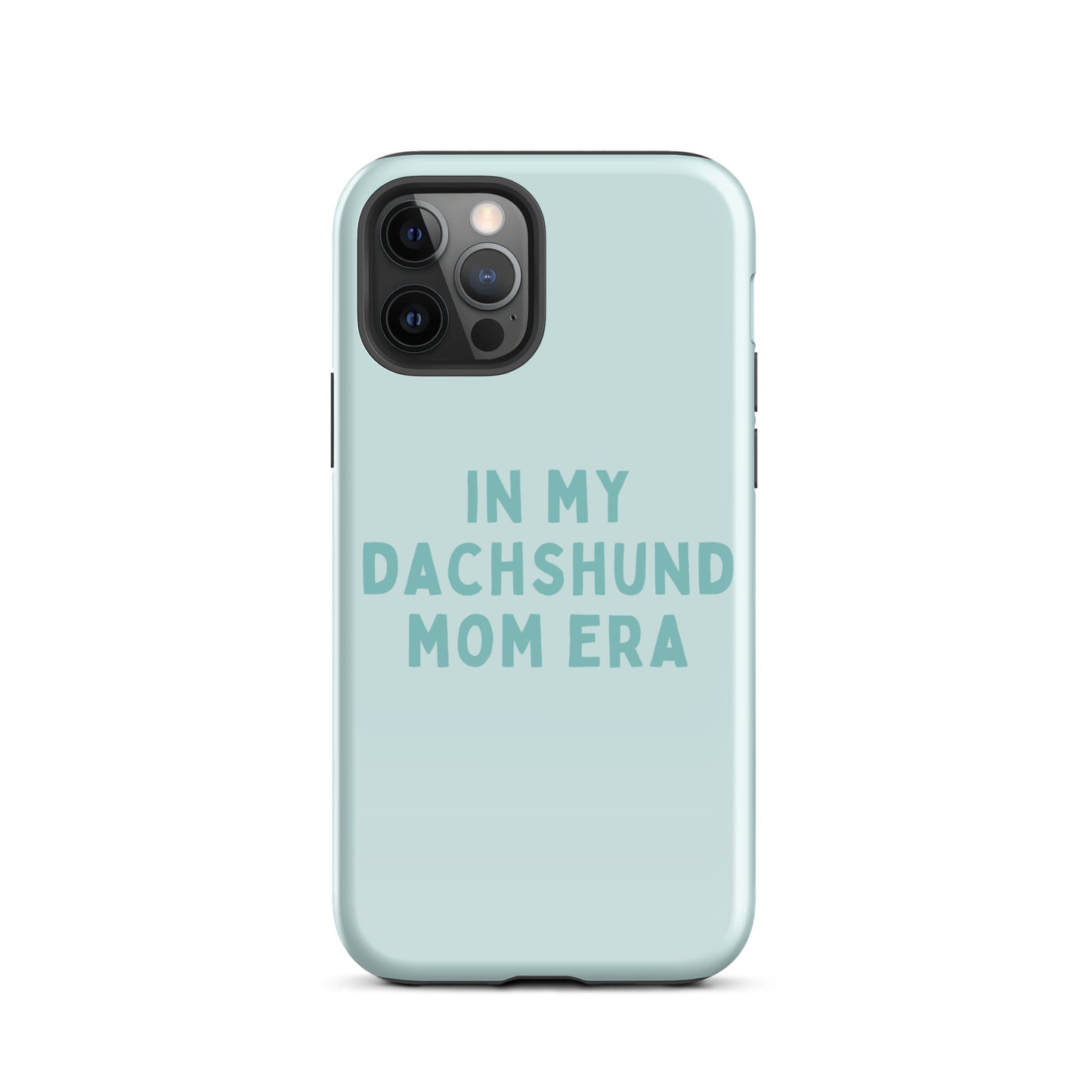 Dachshund Mom Era Turquoise Tough Case for iPhone®