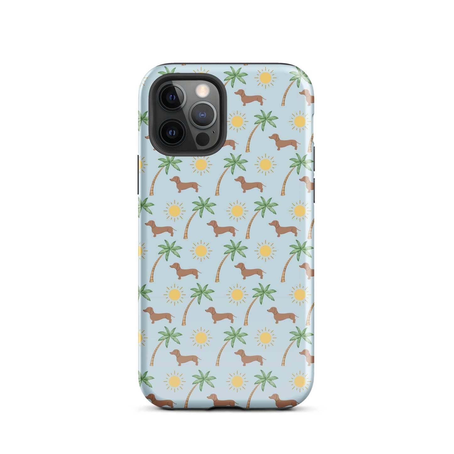 Sunny Palms Dachshund Tough Case for iPhone®