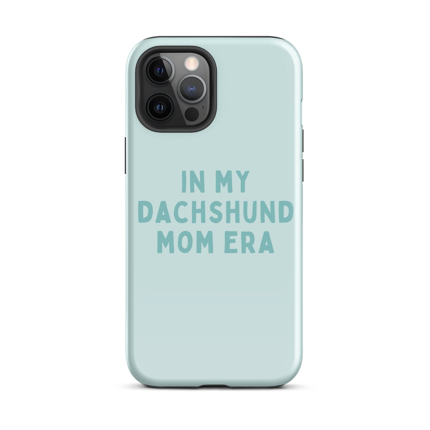 Dachshund Mom Era Turquoise Tough Case for iPhone®