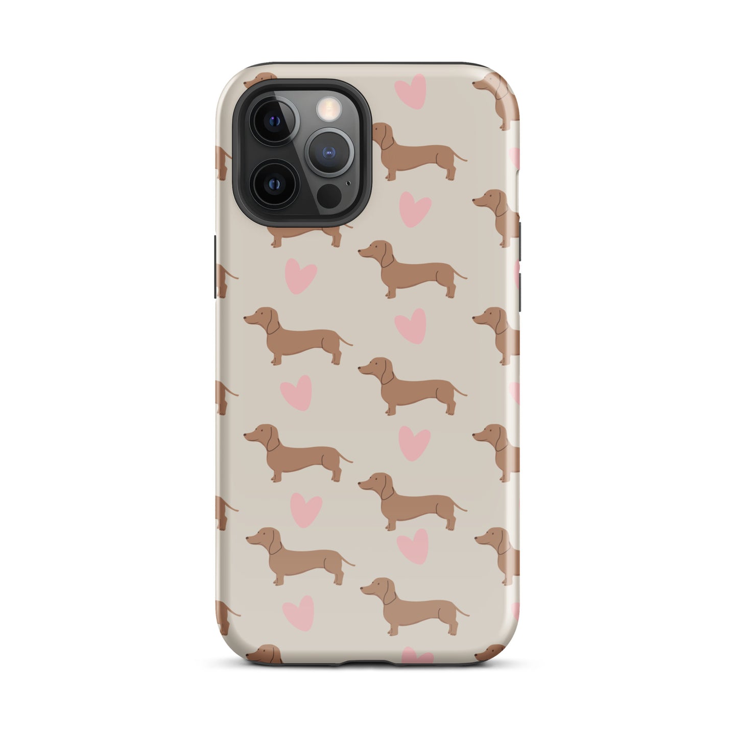 Dachshund Hearts Tough Case for iPhone®