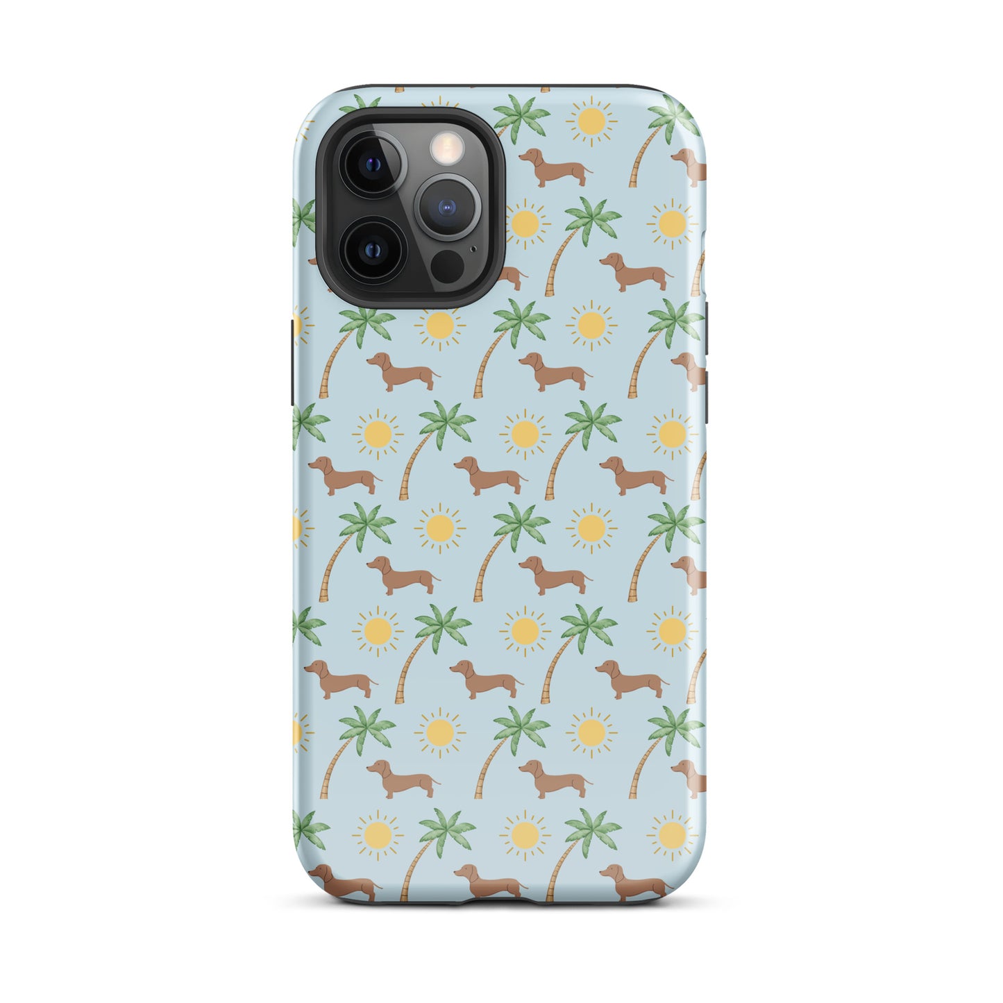 Sunny Palms Dachshund Tough Case for iPhone®