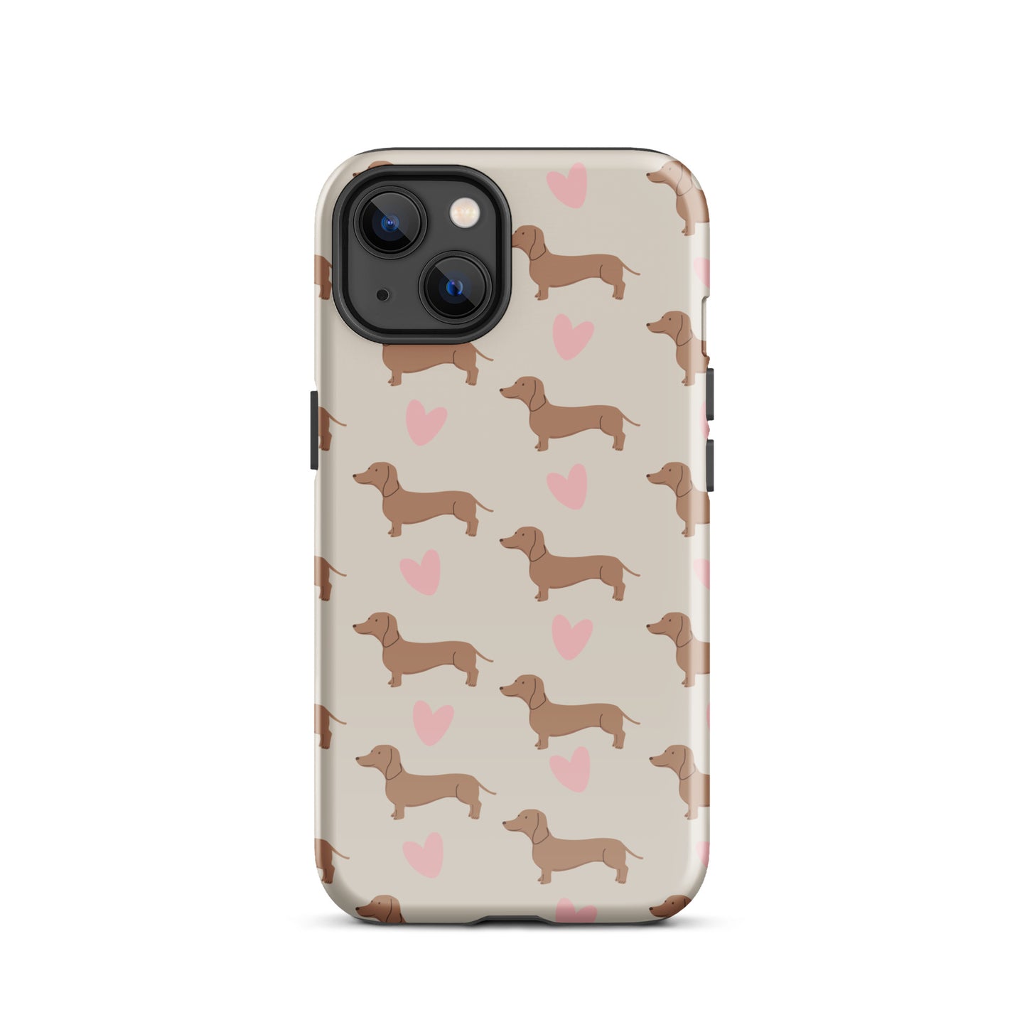 Dachshund Hearts Tough Case for iPhone®