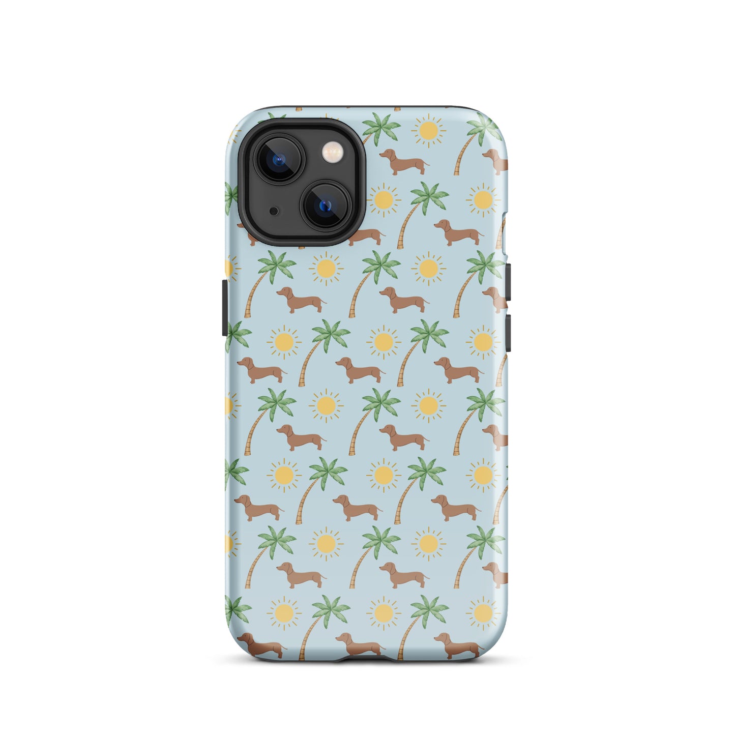 Sunny Palms Dachshund Tough Case for iPhone®