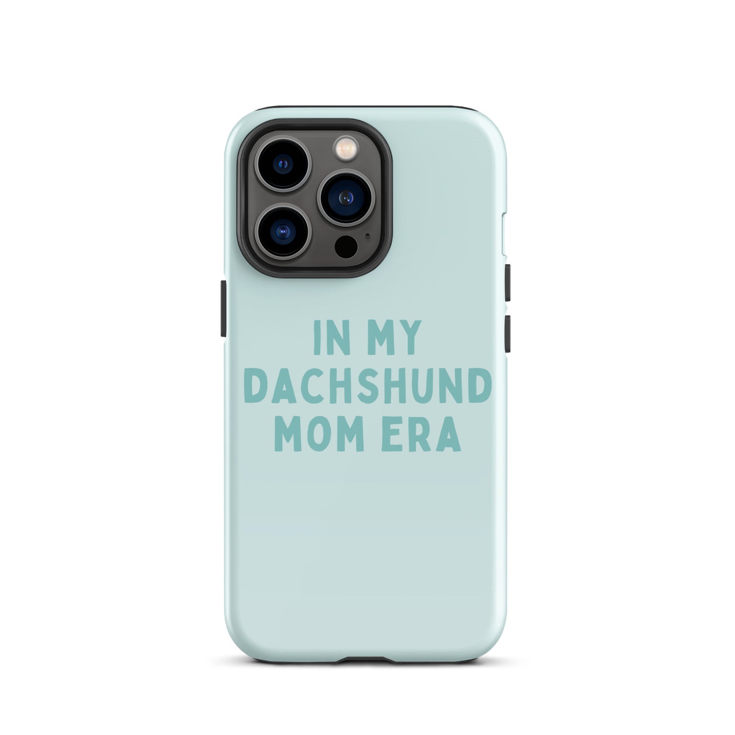 Dachshund Mom Era Turquoise Tough Case for iPhone®