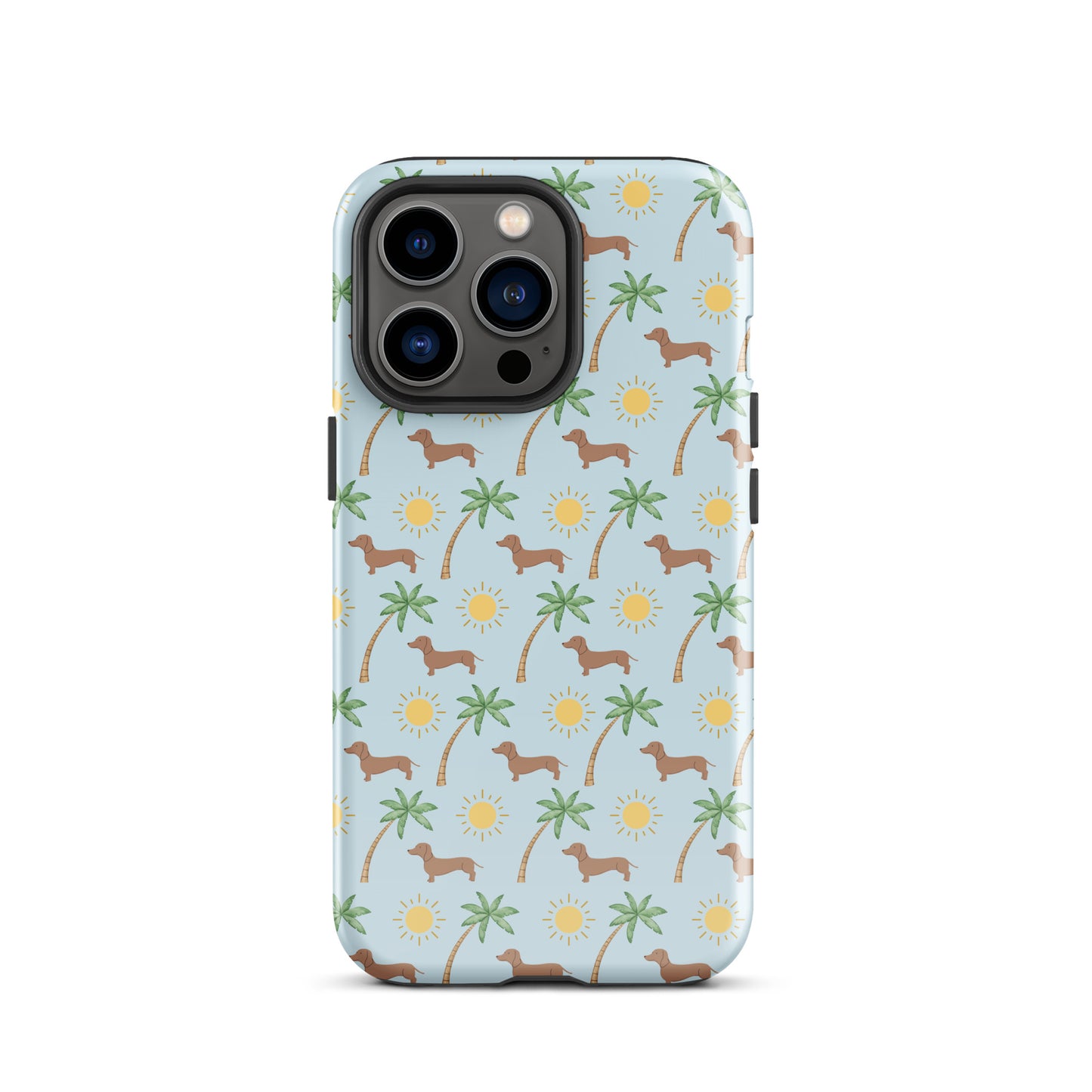 Sunny Palms Dachshund Tough Case for iPhone®