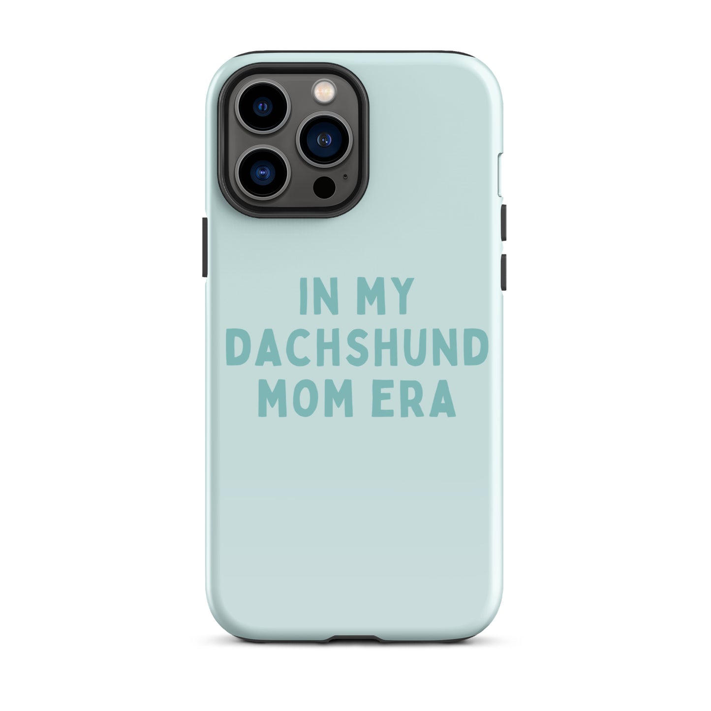 Dachshund Mom Era Turquoise Tough Case for iPhone®