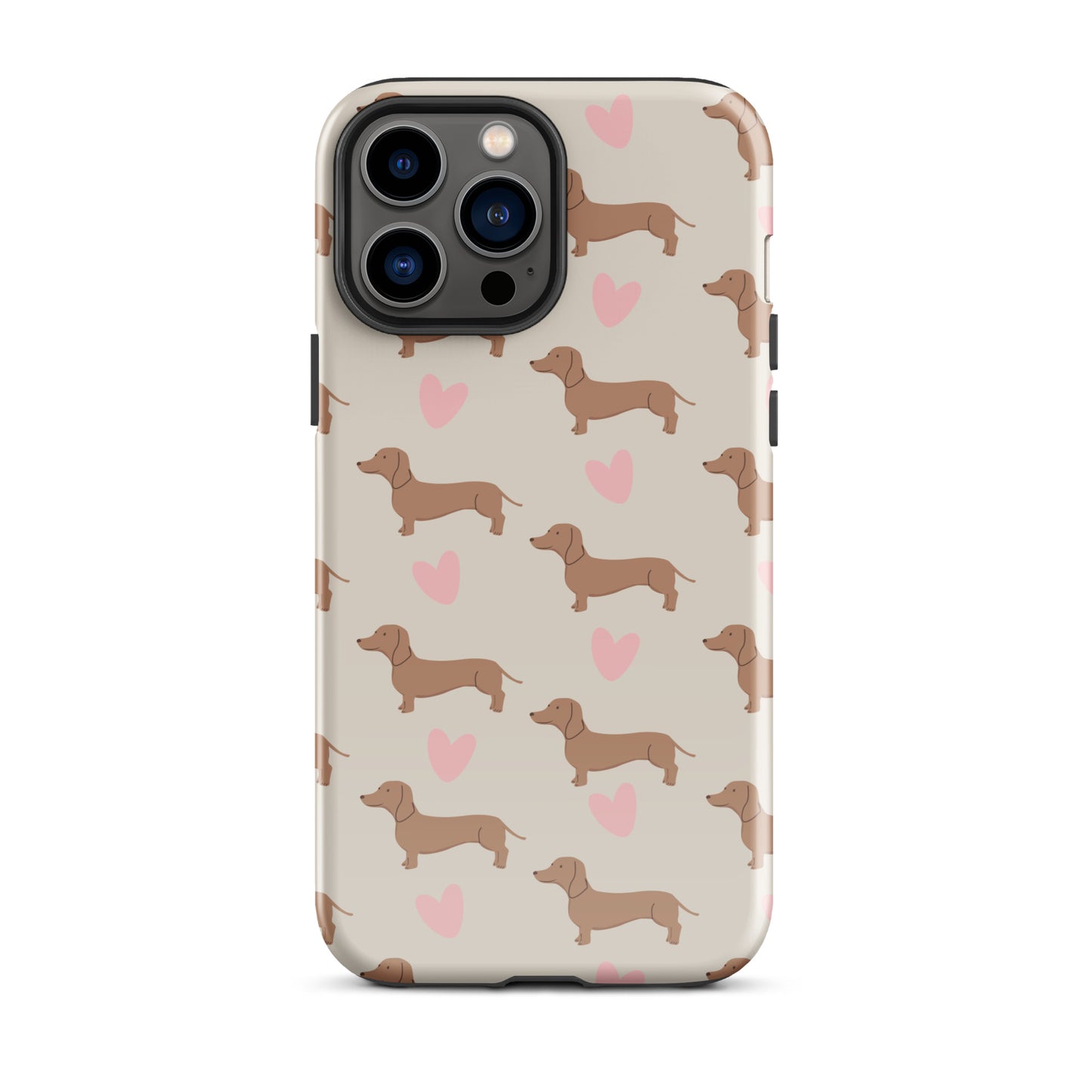 Dachshund Hearts Tough Case for iPhone®