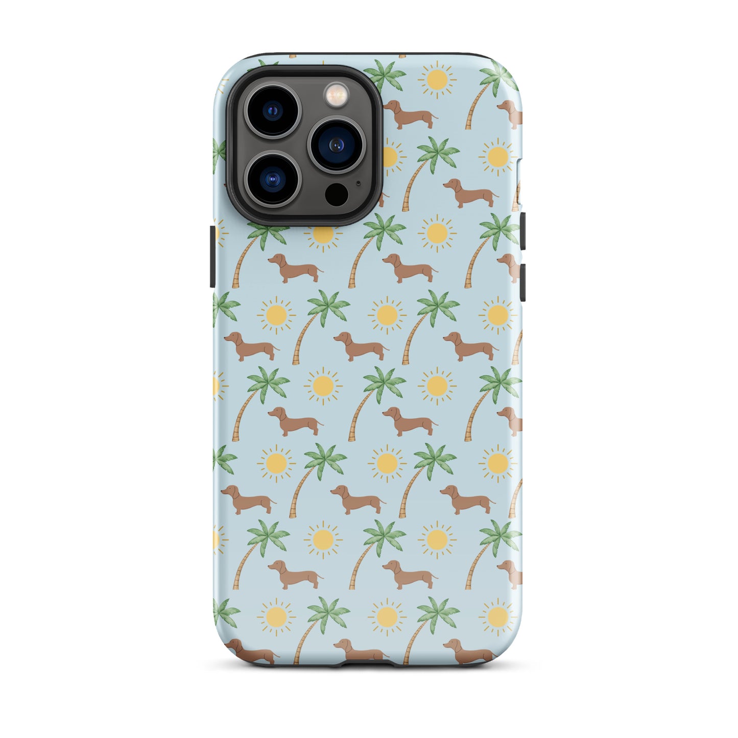 Sunny Palms Dachshund Tough Case for iPhone®