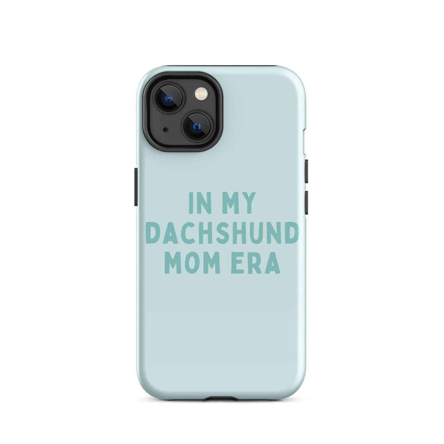 Dachshund Mom Era Turquoise Tough Case for iPhone®