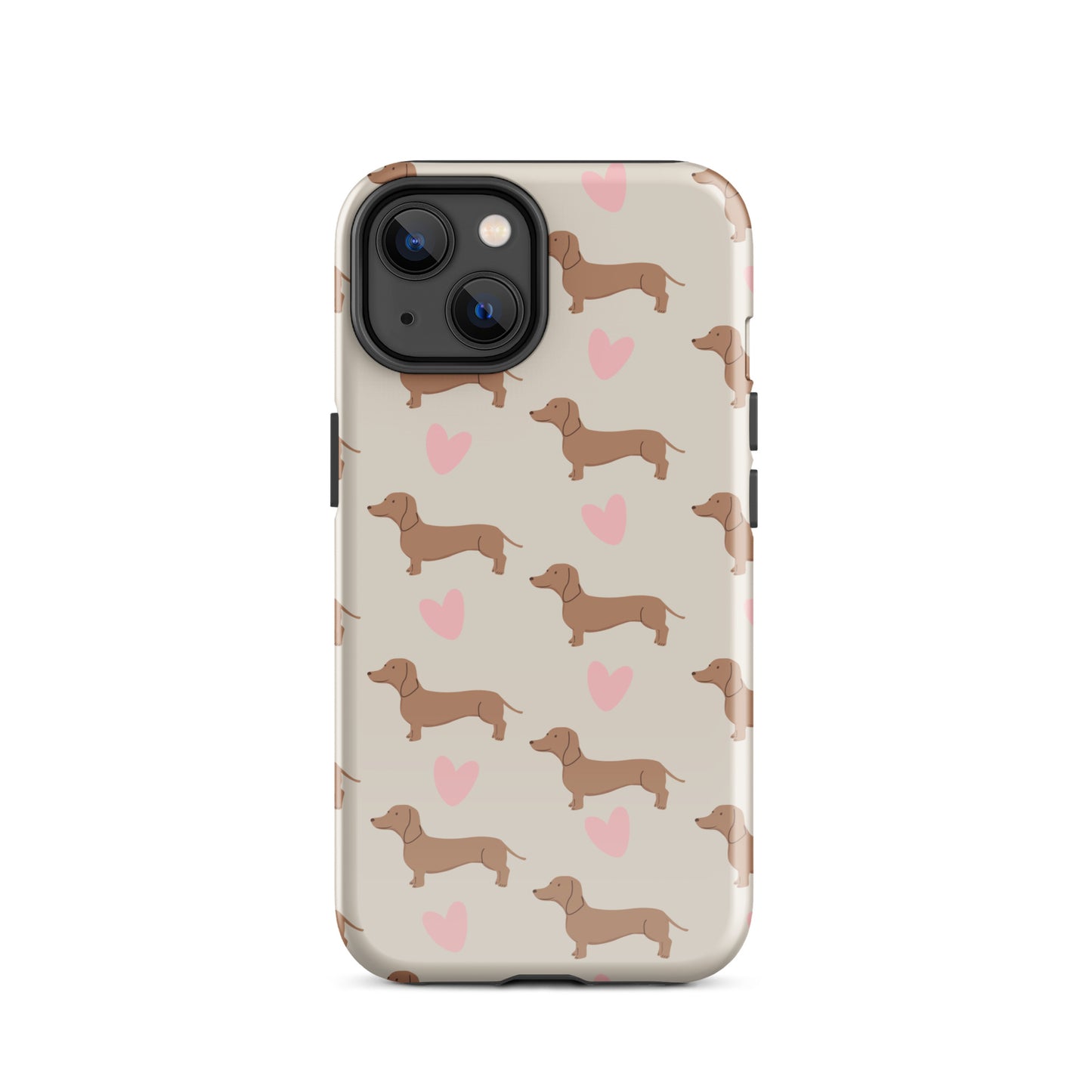 Dachshund Hearts Tough Case for iPhone®