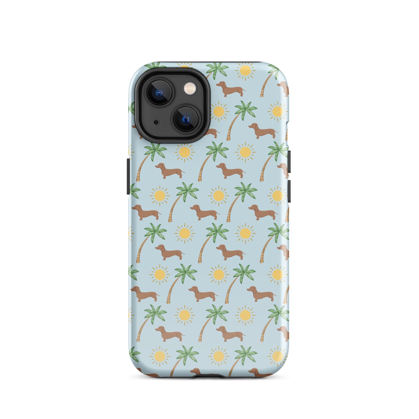 Sunny Palms Dachshund Tough Case for iPhone®