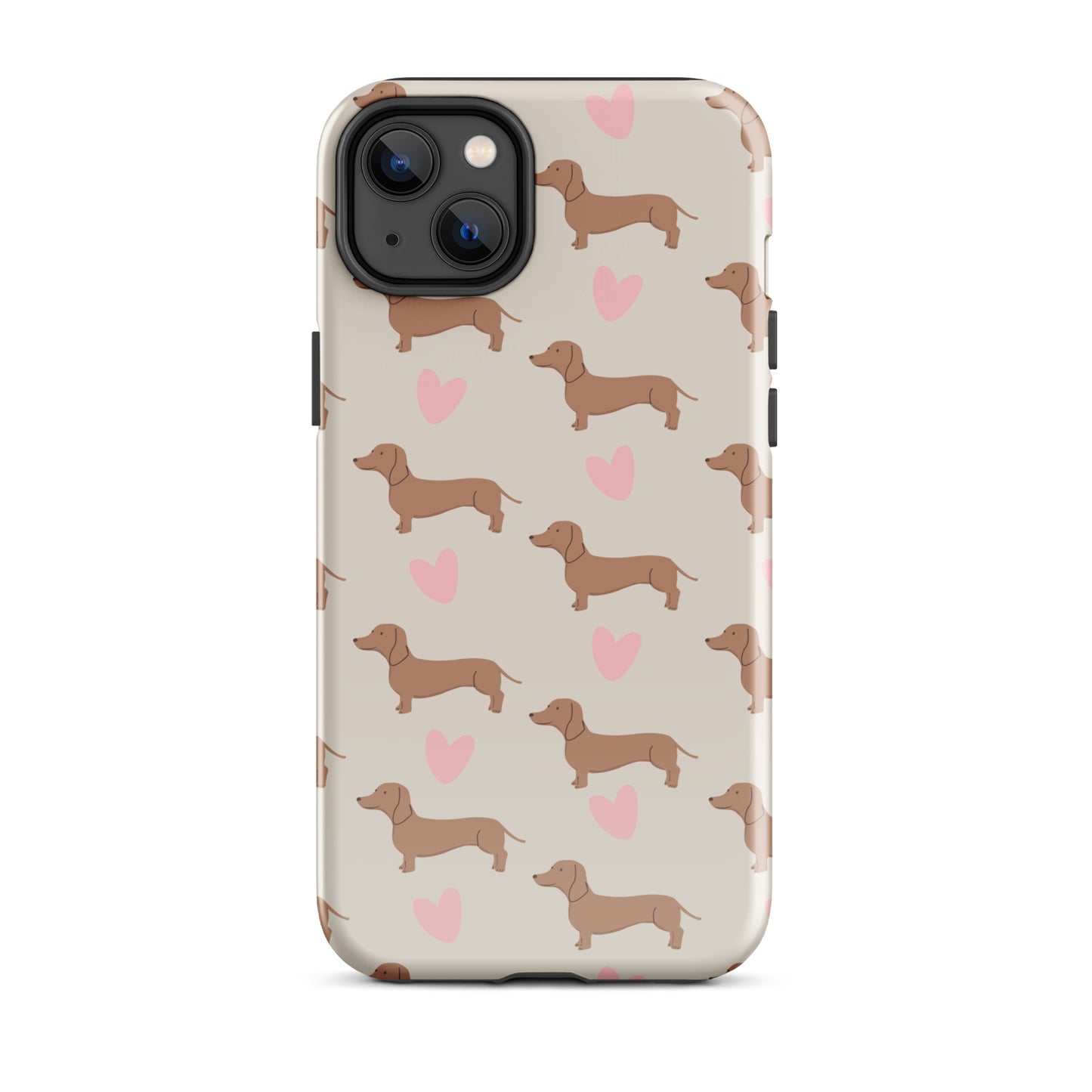 Dachshund Hearts Tough Case for iPhone®