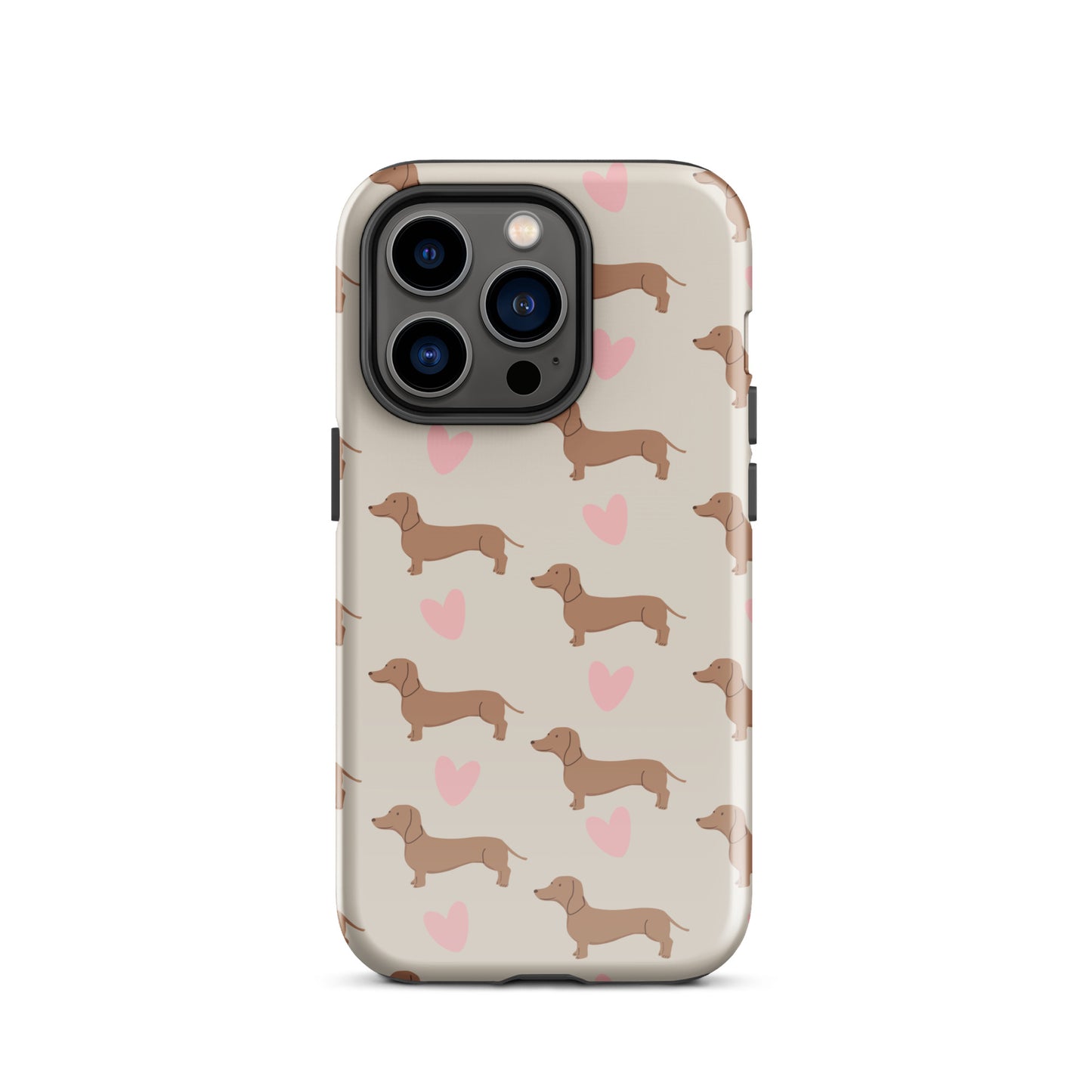 Dachshund Hearts Tough Case for iPhone®