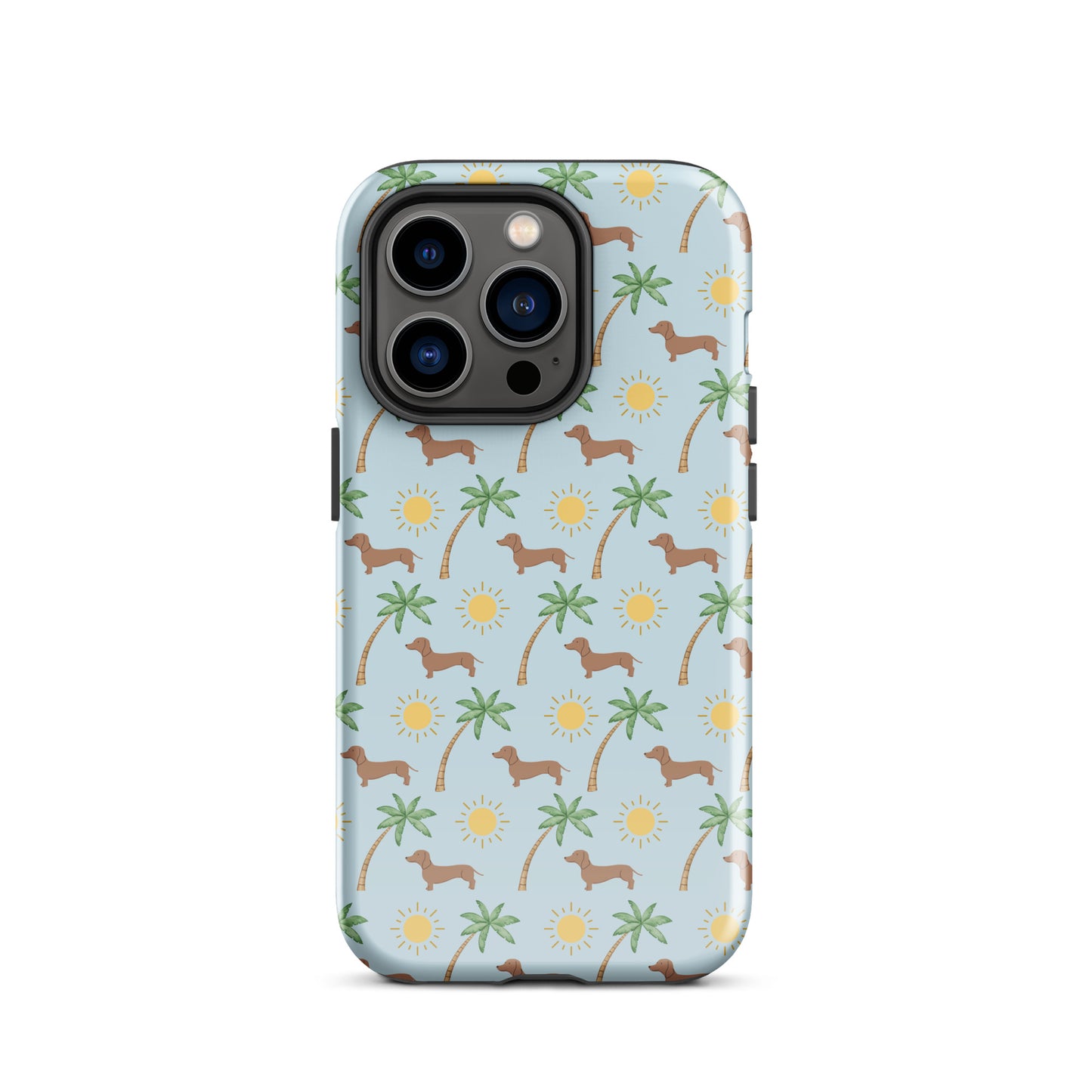 Sunny Palms Dachshund Tough Case for iPhone®