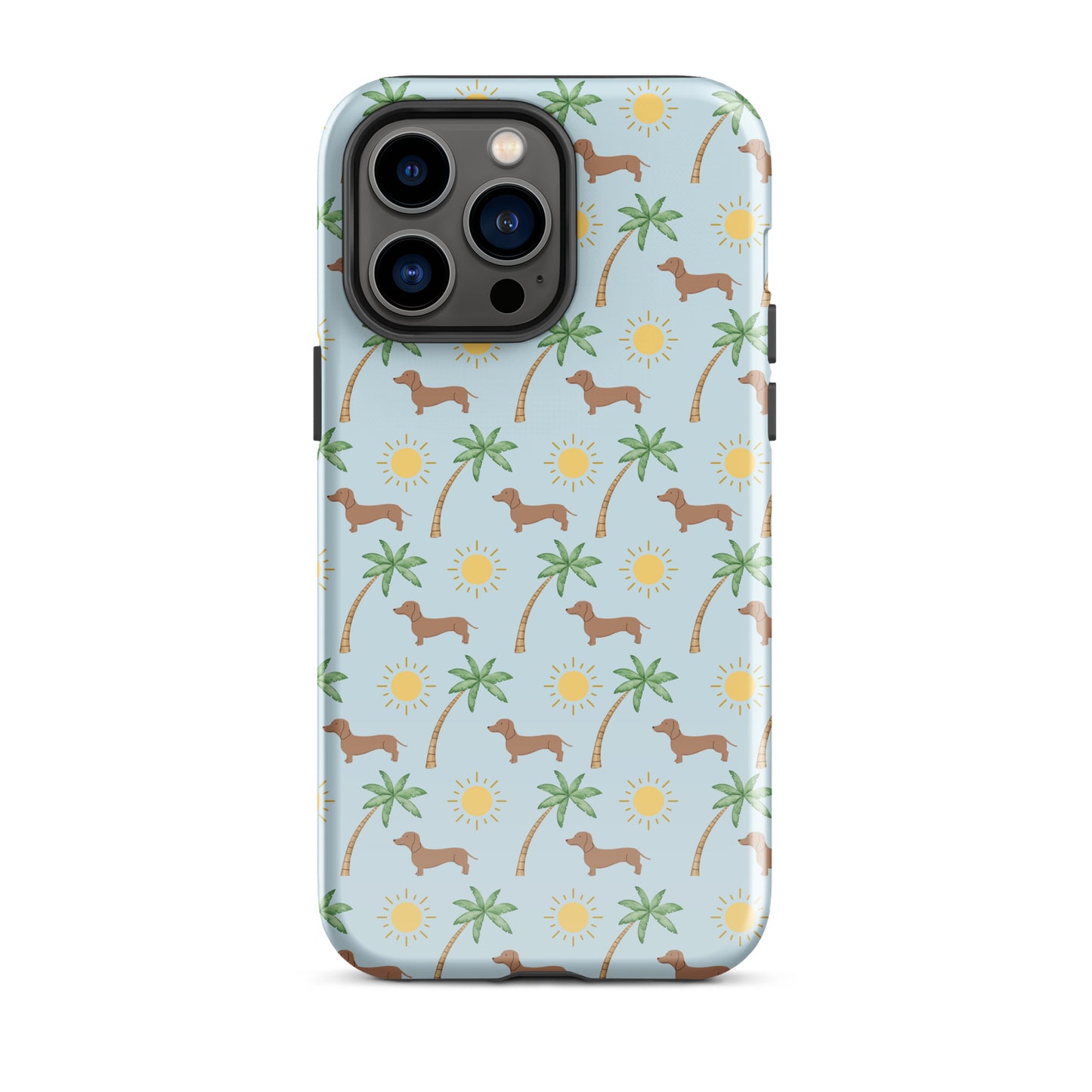 Sunny Palms Dachshund Tough Case for iPhone®