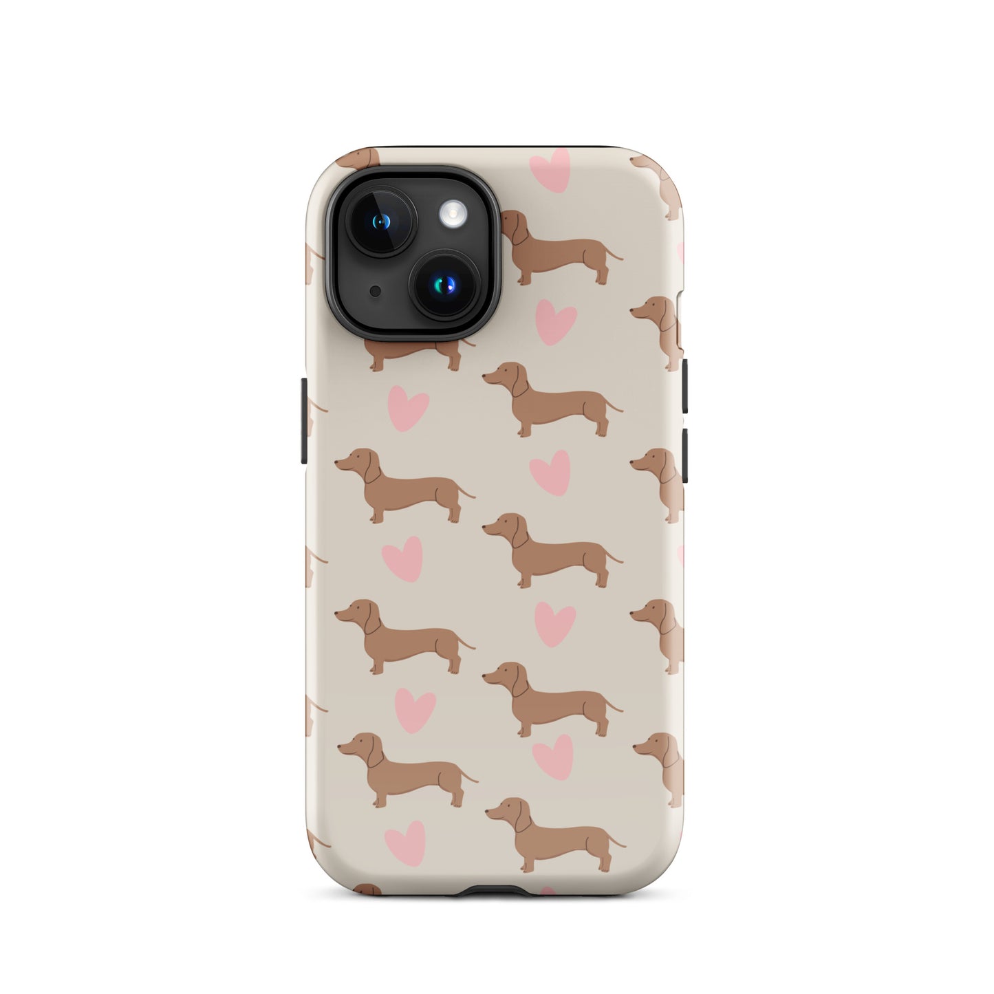 Dachshund Hearts Tough Case for iPhone®