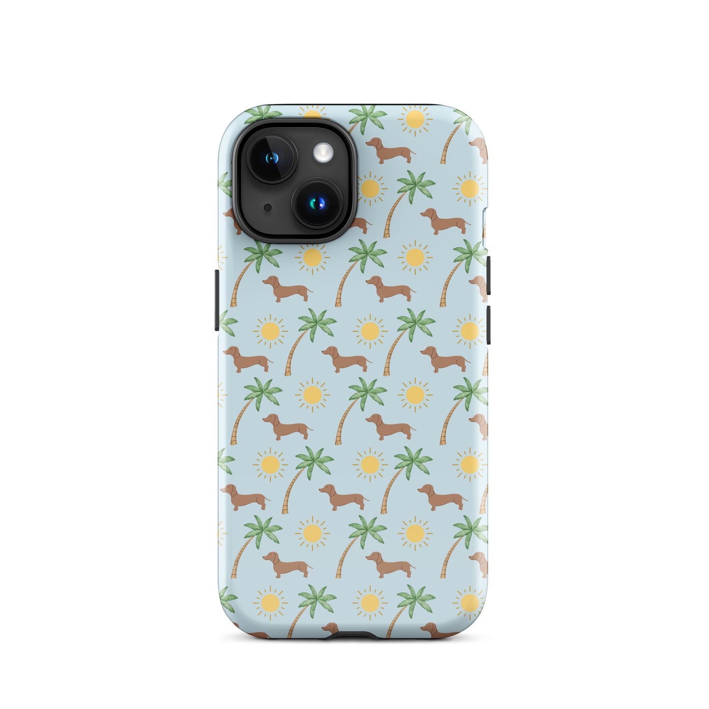 Sunny Palms Dachshund Tough Case for iPhone®