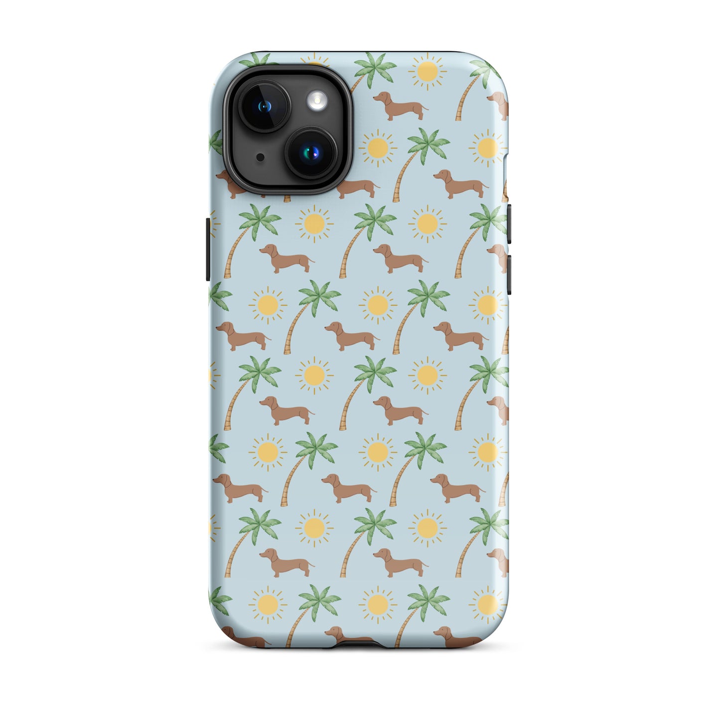 Sunny Palms Dachshund Tough Case for iPhone®