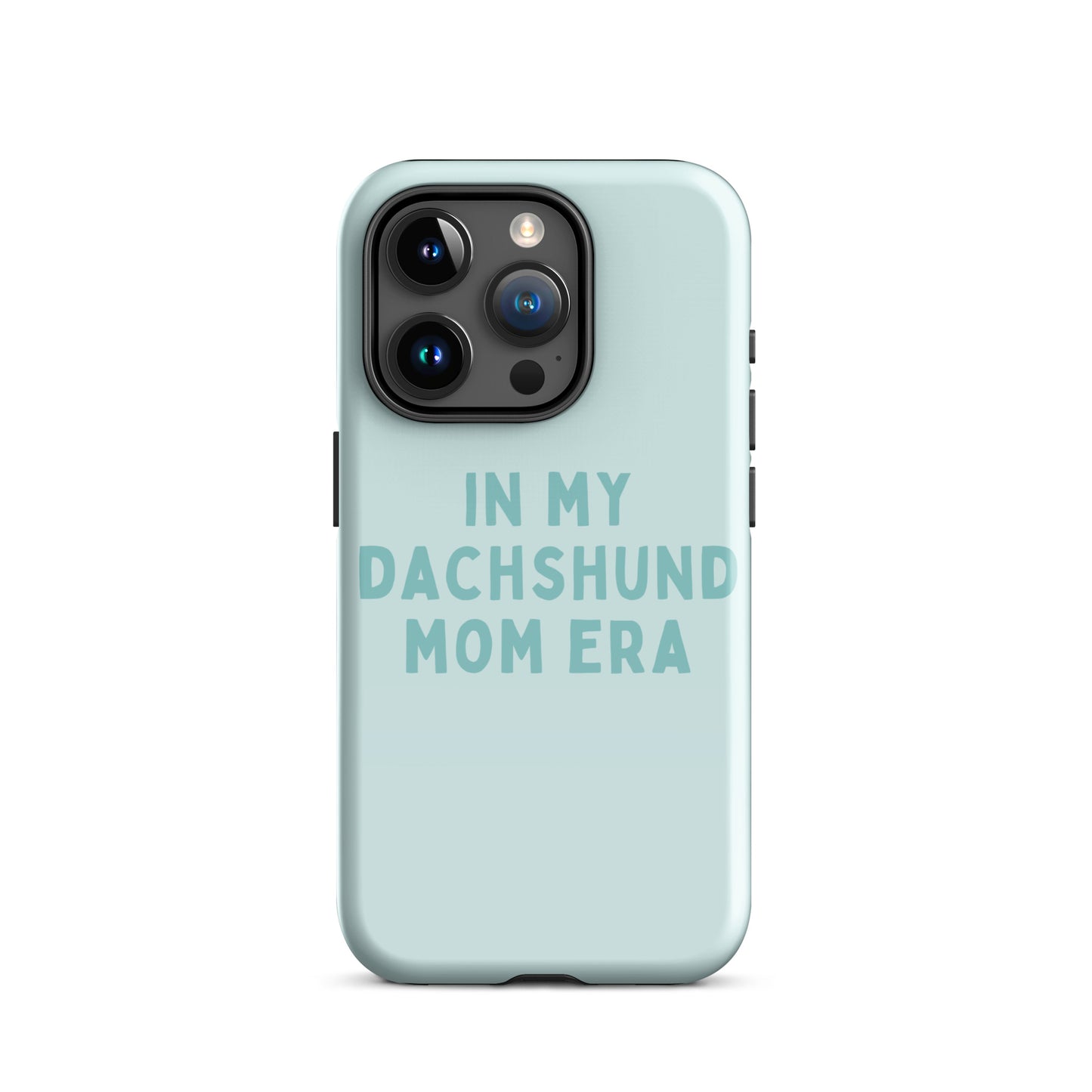 Dachshund Mom Era Turquoise Tough Case for iPhone®