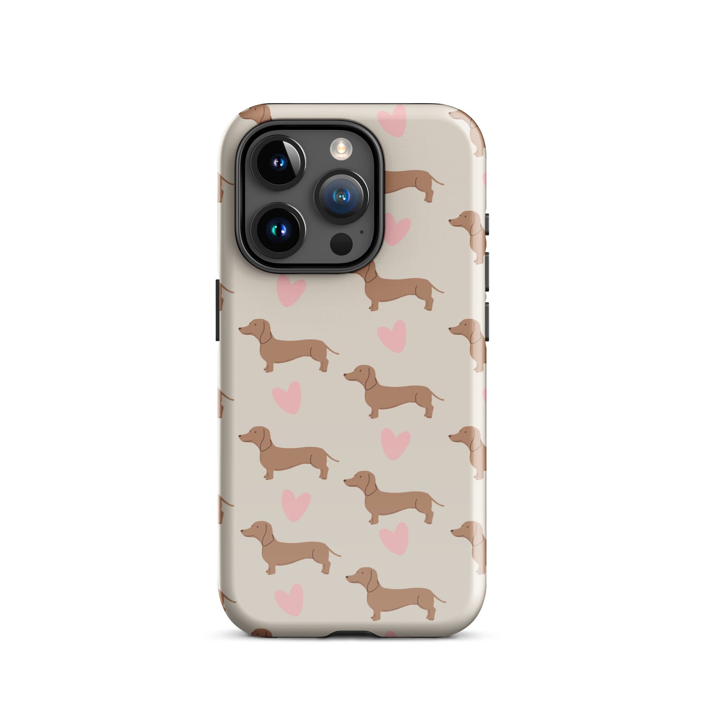 Dachshund Hearts Tough Case for iPhone®