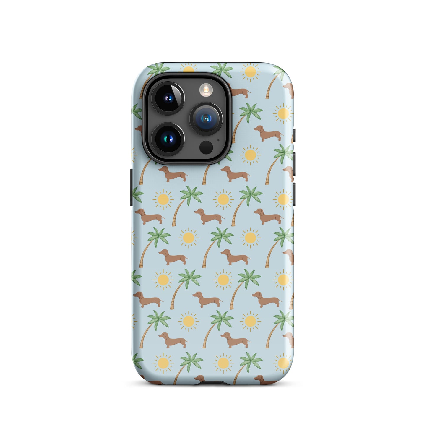 Sunny Palms Dachshund Tough Case for iPhone®