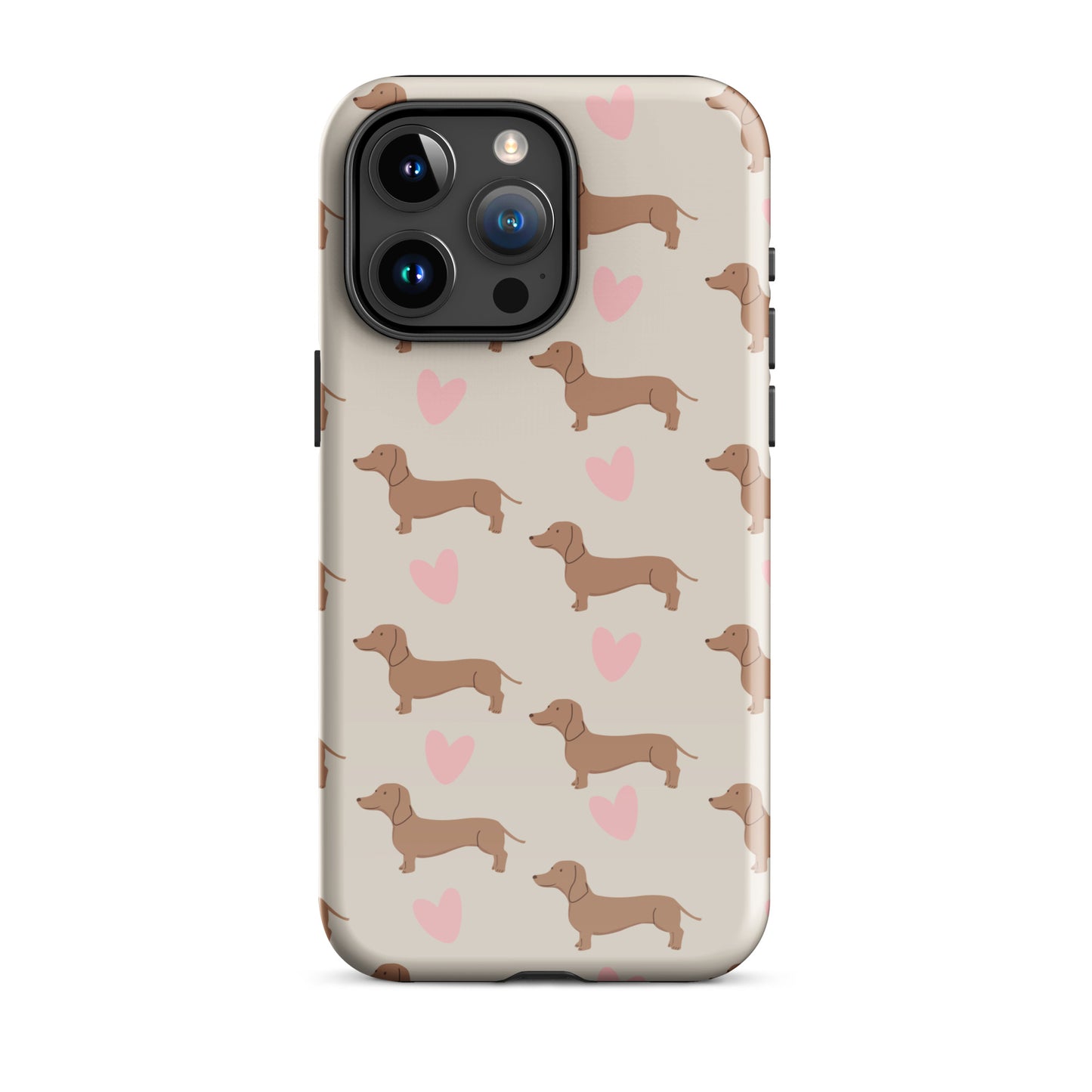 Dachshund Hearts Tough Case for iPhone®