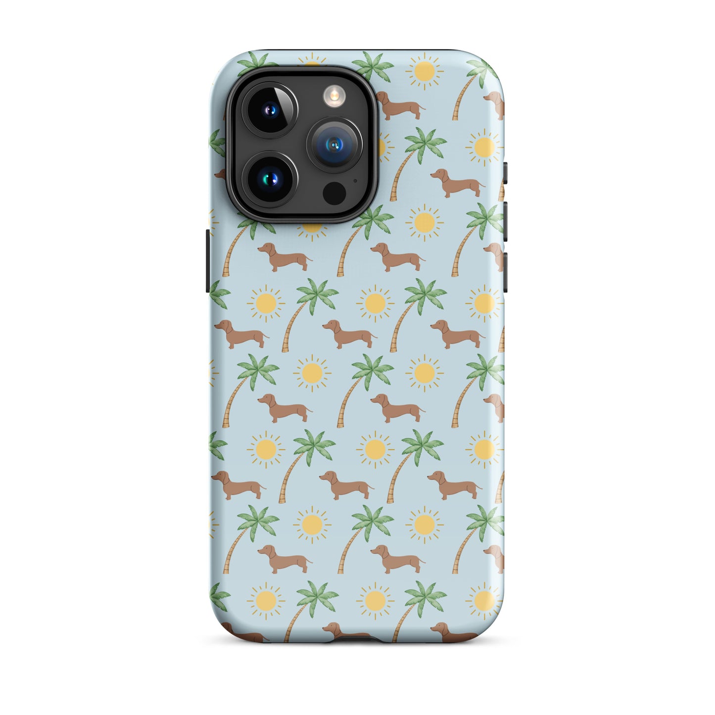 Sunny Palms Dachshund Tough Case for iPhone®