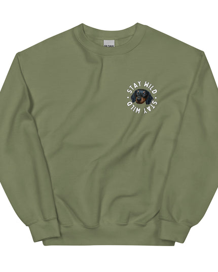 'Stay Wild' Personalized Custom Unisex Sweatshirt
